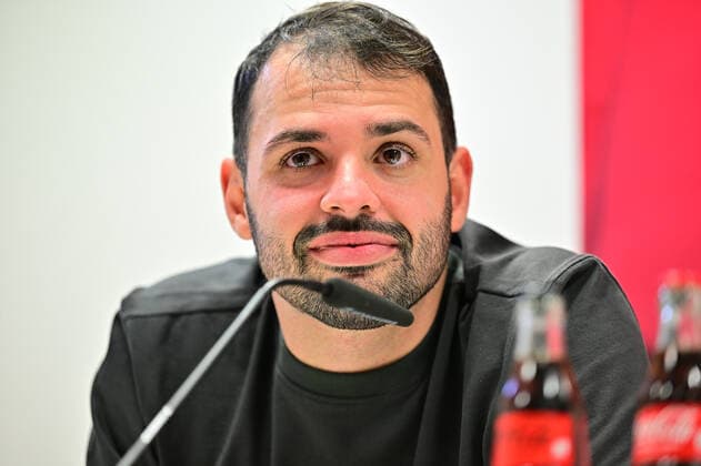 17 11 2022 1 FC Nuremberg FCN club womens media appointment press conference ahead of the womens DFB Cup match give the VfL Wolfsburg Osman Cankaya coach 1 FC Nuremberg FCN