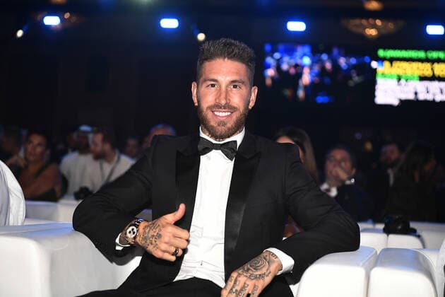 Foto Fabio Ferrari LaPresse - 17 Novembre 2022 - Dubai, Emirati Arabi Uniti - - Calcio -17ma edizione di Dubai International Sports Conference - Globe Soccer Awards 2022. Nella foto: Sergio Ramos November 17, 2022 Dubai, United Arab Emirates - sport - Soccer - 17th edition of the Dubai International Sports Conference - Globe Soccer Awards 2022. In the pic: Sergio Ramos  Copyright: xFabioxFerrari LaPressex