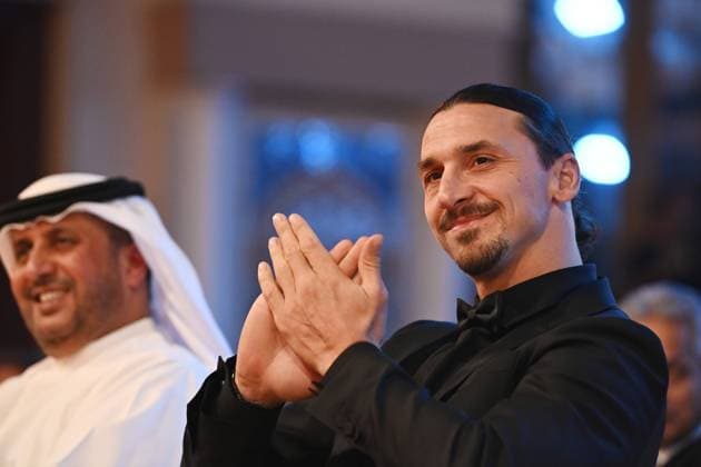 Foto Fabio Ferrari LaPresse - 17 Novembre 2022 - Dubai, Emirati Arabi Uniti - - Calcio -17ma edizione di Dubai International Sports Conference - Globe Soccer Awards 2022. Nella foto: Zlatan Ibrahimovic November 17, 2022 Dubai, United Arab Emirates - sport - Soccer - 17th edition of the Dubai International Sports Conference - Globe Soccer Awards 2022. In the pic: Zlatan Ibrahimovic  Copyright: xFabioxFerrari LaPressex