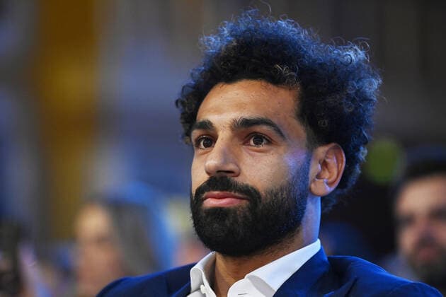 Foto Fabio Ferrari LaPresse - 17 Novembre 2022 - Dubai, Emirati Arabi Uniti - - Calcio -17ma edizione di Dubai International Sports Conference - Globe Soccer Awards 2022. Nella foto: Mohamed Salah - Tiktok Fan s Player of the year November 17, 2022 Dubai, United Arab Emirates - sport - Soccer - 17th edition of the Dubai International Sports Conference - Globe Soccer Awards 2022. In the pic: Mohamed Salah - Tiktok Fan s Player of the year  Copyright: xFabioxFerrari LaPressex