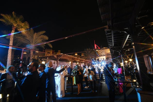 Foto Fabio Ferrari LaPresse - 17 Novembre 2022 - Dubai, Emirati Arabi Uniti - - Calcio -17ma edizione di Dubai International Sports Conference - Globe Soccer Awards 2022. Nella foto: la location November 17, 2022 Dubai, United Arab Emirates - sport - Soccer - 17th edition of the Dubai International Sports Conference - Globe Soccer Awards 2022. In the pic: the location  Copyright: xFabioxFerrari LaPressex