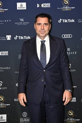 Foto Fabio Ferrari LaPresse - 17 Novembre 2022 - Dubai, Emirati Arabi Uniti - - Calcio -17ma edizione di Dubai International Sports Conference - Globe Soccer Awards 2022. Nella foto: Riccardo Silva November 17, 2022 Dubai, United Arab Emirates - sport - Soccer - 17th edition of the Dubai International Sports Conference - Globe Soccer Awards 2022. In the pic: Riccardo Silva  Copyright: xFabioxFerrari LaPressex