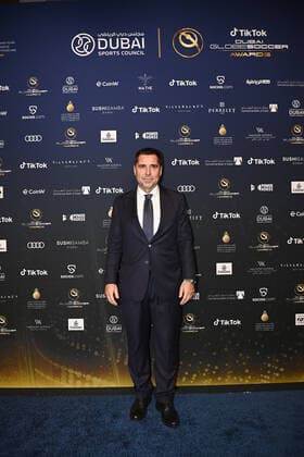 Foto Fabio Ferrari LaPresse - 17 Novembre 2022 - Dubai, Emirati Arabi Uniti - - Calcio -17ma edizione di Dubai International Sports Conference - Globe Soccer Awards 2022. Nella foto: Riccardo Silva November 17, 2022 Dubai, United Arab Emirates - sport - Soccer - 17th edition of the Dubai International Sports Conference - Globe Soccer Awards 2022. In the pic: Riccardo Silva  Copyright: xFabioxFerrari LaPressex