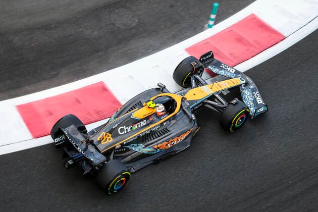 28 O™WARD Patricio (Mex), McLaren F1 Team MCL36, action during the Formula 1 Etihad Airways Abu Dhabi Grand Prix 2022, 22nd round of the 2022 FIA Formula One World Championship, WM, Weltmeisterschaft from November 18 to 20, 2022 on the Yas Marina Circuit, in Yas Island, Abu Dhabi - F1 - ABU DHABI GRAND PRIX 2022 DPPI Panoramic  00122049_GOOD7697.JPG