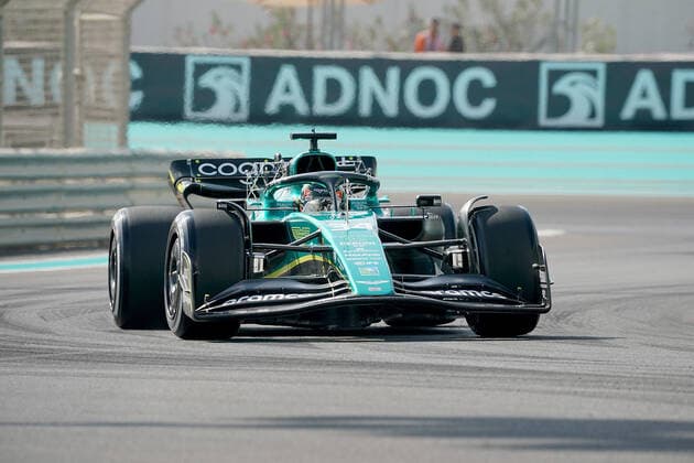 FORMULA 1 ETIHAD AIRWAYS ABU DHABI GRAND PRIX 2022 18 11 2022, Yas Marina Circuit, Abu Dhabi, FORMULA 1 ETIHAD AIRWAYS ABU DHABI GRAND PRIX 2022 , in picture Felipe Drugovich BRA , Aston Martin Aramco Cognizant Formula One Team nordphotoxGmbHx xBratic nph00250