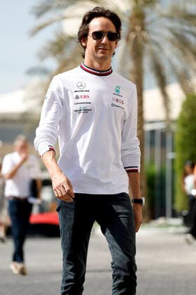 Esteban Gutierrez MEX, Mercedes AMG Petronas F1 Team , F1 Grand Prix of Abu Dhabi at Yas Marina Circuit on November 18, 2022 in Abu Dhabi, United Arab Emirates Photo by HOCH ZWEI Abu Dhabi United Arab Emirates