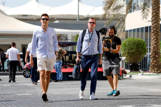 63 George Russell GBR, Mercedes AMG Petronas F1 Team , F1 Grand Prix of Abu Dhabi at Yas Marina Circuit on November 18, 2022 in Abu Dhabi, United Arab Emirates Photo by HOCH ZWEI Abu Dhabi United Arab Emirates