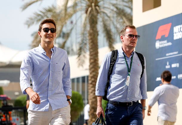 63 George Russell GBR, Mercedes AMG Petronas F1 Team , F1 Grand Prix of Abu Dhabi at Yas Marina Circuit on November 18, 2022 in Abu Dhabi, United Arab Emirates Photo by HOCH ZWEI Abu Dhabi United Arab Emirates