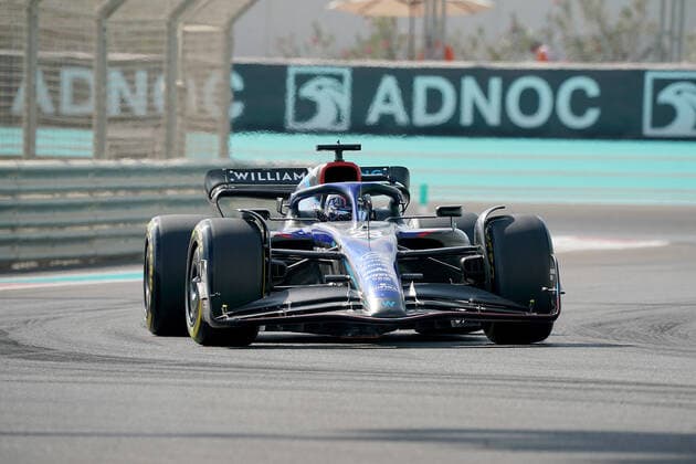 FORMULA 1 ETIHAD AIRWAYS ABU DHABI GRAND PRIX 2022 18 11 2022, Yas Marina Circuit, Abu Dhabi, FORMULA 1 ETIHAD AIRWAYS ABU DHABI GRAND PRIX 2022 , in picture Alexander Albon GBR , Williams Racing nordphotoxGmbHx xBratic nph00250