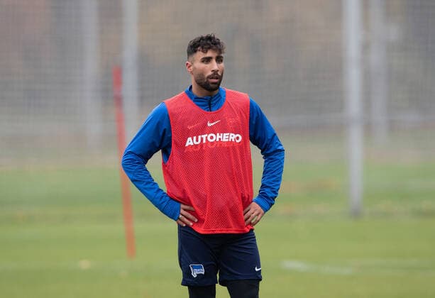 Football, men, season 2022 23, 1 Bundesliga, Hertha BSC, training, Nader El Jindaoui, 18 11 2022, Copyright: xSebastianxRäppold MatthiasxKochx