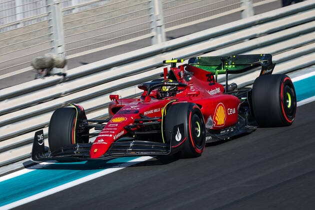 SHWARTZMAN Robert (rus), Ferrari Driver Academy, action during the Formula 1 Etihad Airways Abu Dhabi Grand Prix 2022, 22nd round of the 2022 FIA Formula One World Championship, WM, Weltmeisterschaft from November 18 to 20, 2022 on the Yas Marina Circuit, in Yas Island, Abu Dhabi - F1 - ABU DHABI GRAND PRIX 2022 DPPI Panoramic  20221118_G00D7279