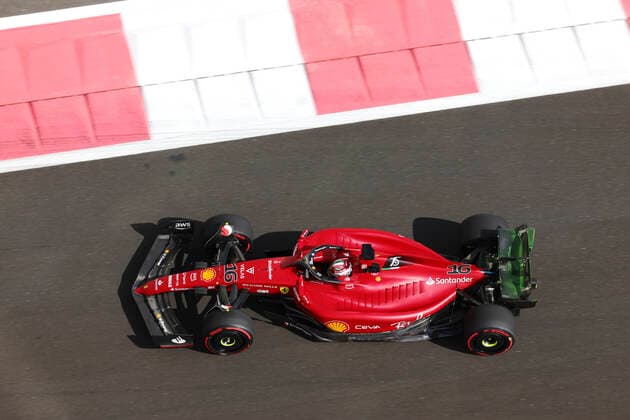 16 Charles Leclerc MCO, Scuderia Ferrari , F1 Grand Prix of Abu Dhabi at Yas Marina Circuit on November 18, 2022 in Abu Dhabi, United Arab Emirates Photo by HOCH ZWEI Abu Dhabi United Arab Emirates