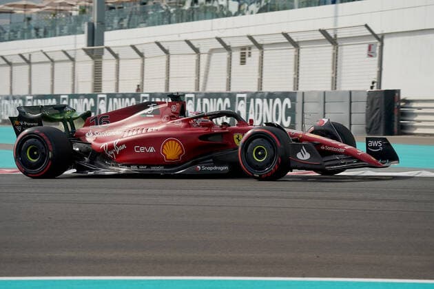 18 11 2022, Yas Marina Circuit, Abu Dhabi, FORMULA 1 ETIHAD AIRWAYS ABU DHABI GRAND PRIX 2022 , in picture Charles Leclerc MCO , Scuderia Ferrari Abu Dhabi Yas Marina Circuit United Arab Emirates  eu-images-506