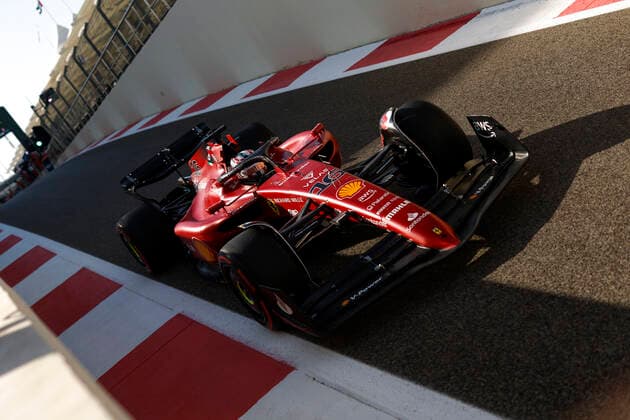 16 Charles Leclerc MCO, Scuderia Ferrari , F1 Grand Prix of Abu Dhabi at Yas Marina Circuit on November 18, 2022 in Abu Dhabi, United Arab Emirates Photo by HOCH ZWEI Abu Dhabi United Arab Emirates