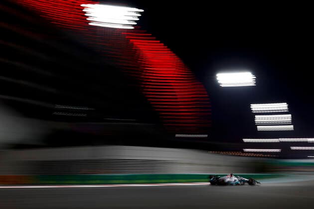 63 George Russell GBR, Mercedes AMG Petronas F1 Team , F1 Grand Prix of Abu Dhabi at Yas Marina Circuit on November 18, 2022 in Abu Dhabi, United Arab Emirates Photo by HOCH ZWEI Abu Dhabi United Arab Emirates