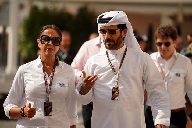 FORMULA 1 ETIHAD AIRWAYS ABU DHABI GRAND PRIX 2022 19 11 2022, Yas Marina Circuit, Abu Dhabi, FORMULA 1 ETIHAD AIRWAYS ABU DHABI GRAND PRIX 2022 , in picture FIA president Mohammed bin Sulayem nordphotoxGmbHx xBratic nph00250