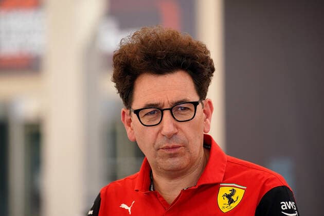 FORMULA 1 ETIHAD AIRWAYS ABU DHABI GRAND PRIX 2022 19 11 2022, Yas Marina Circuit, Abu Dhabi, FORMULA 1 ETIHAD AIRWAYS ABU DHABI GRAND PRIX 2022 , in picture Team Principal Mattia Binotto Scuderia Ferrari Mission Winnow nordphotoxGmbHx xBratic nph00250