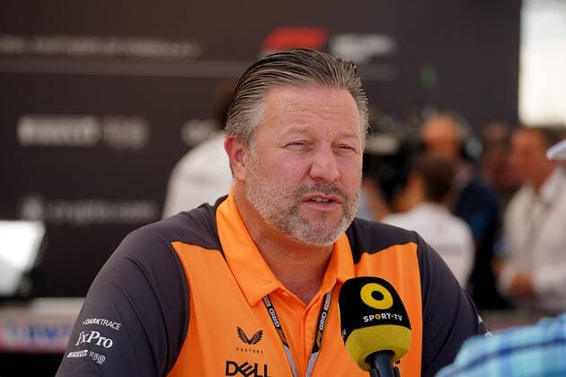 FORMULA 1 ETIHAD AIRWAYS ABU DHABI GRAND PRIX 2022 19 11 2022, Yas Marina Circuit, Abu Dhabi, FORMULA 1 ETIHAD AIRWAYS ABU DHABI GRAND PRIX 2022 , in picture Managing Director Zak Brown McLaren Formula 1 Team nordphotoxGmbHx xBratic nph00250