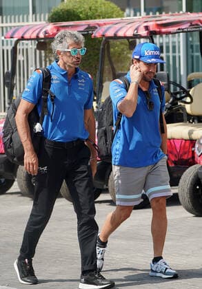 FORMULA 1 ETIHAD AIRWAYS ABU DHABI GRAND PRIX 2022 19 11 2022, Yas Marina Circuit, Abu Dhabi, FORMULA 1 ETIHAD AIRWAYS ABU DHABI GRAND PRIX 2022 , in picture Fernando Alonso ESP , Alpine F1 Team nordphotoxGmbHx xBratic nph00250