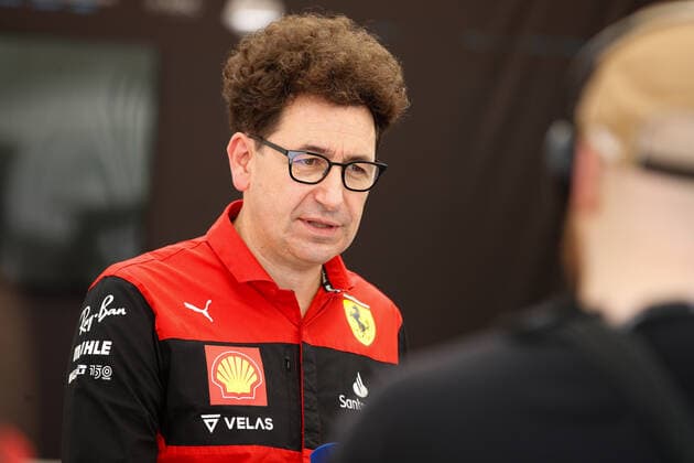 BINOTTO Mattia (ita), Managing Director of the Scuderia Ferrari, portrait during the Formula 1 Etihad Airways Abu Dhabi Grand Prix 2022, 22nd round of the 2022 FIA Formula One World Championship, WM, Weltmeisterschaft from November 18 to 20, 2022 on the Yas Marina Circuit, in Yas Island, Abu Dhabi - F1 - ABU DHABI GRAND PRIX 2022 DPPI Panoramic  00122049__V2_4614