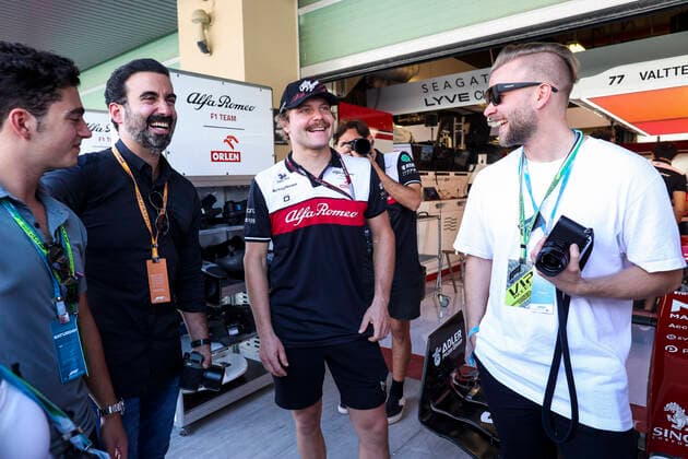 BOTTAS Valtteri (fin), Alfa Romeo F1 Team ORLEN C42, portrait during the Formula 1 Etihad Airways Abu Dhabi Grand Prix 2022, 22nd round of the 2022 FIA Formula One World Championship, WM, Weltmeisterschaft from November 18 to 20, 2022 on the Yas Marina Circuit, in Yas Island, Abu Dhabi - F1 - ABU DHABI GRAND PRIX 2022 DPPI Panoramic  00122049_AV6_6820.JPG