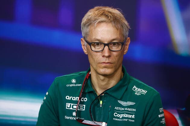 November 19, 2022, Abu Dhabi, United Arab Emirates: Mike Krack of Aston Martin during press conference, PK, Pressekonferenz on Abu Dhabi Grand Prix at Yas Marina Circuit on November 19, 2022 in Abu Dhabi, United Arab Emirates. Abu Dhabi United Arab Emirates - ZUMAz156 0194534150st Copyright: xBeataxZawrzelx