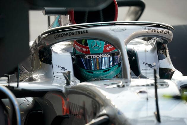 FORMULA 1 ETIHAD AIRWAYS ABU DHABI GRAND PRIX 2022 19 11 2022, Yas Marina Circuit, Abu Dhabi, FORMULA 1 ETIHAD AIRWAYS ABU DHABI GRAND PRIX 2022 , in picture George Russell GBR , Mercedes AMG Petronas Formula One Team nordphotoxGmbHx xBratic nph00250