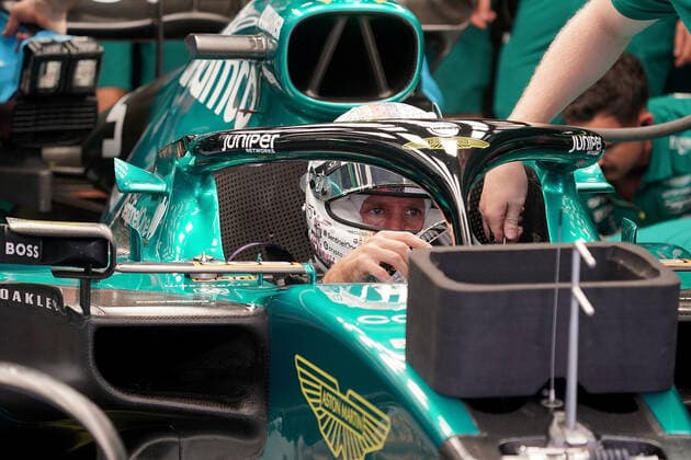 FORMULA 1 ETIHAD AIRWAYS ABU DHABI GRAND PRIX 2022 19 11 2022, Yas Marina Circuit, Abu Dhabi, FORMULA 1 ETIHAD AIRWAYS ABU DHABI GRAND PRIX 2022 , in picture Sebastian Vettel DEU , Aston Martin Aramco Cognizant Formula One Team nordphotoxGmbHx xBratic nph00250
