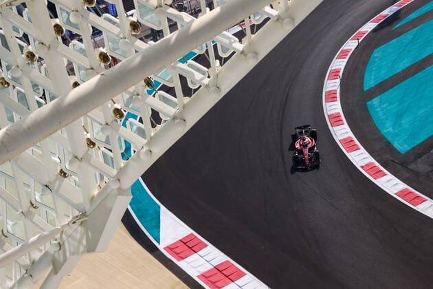 November 19, 2022, Abu Dhabi, United Arab Emirates: Charles Leclerc of Scuderia Ferrari during Practice 3 of Formula 1 Abu Dhabi Grand Prix at Yas Marina Circuit on November 19, 2022 in Abu Dhabi, United Arab Emirates. Abu Dhabi United Arab Emirates - ZUMAz156 0194545745st Copyright: xBeataxZawrzelx