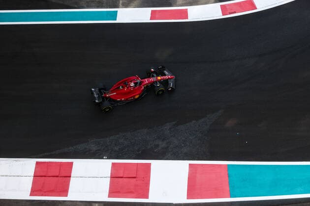 November 19, 2022, Abu Dhabi, United Arab Emirates: Charles Leclerc of Scuderia Ferrari during Practice 3 of Formula 1 Abu Dhabi Grand Prix at Yas Marina Circuit on November 19, 2022 in Abu Dhabi, United Arab Emirates. Abu Dhabi United Arab Emirates - ZUMAz156 0194545746st Copyright: xBeataxZawrzelx