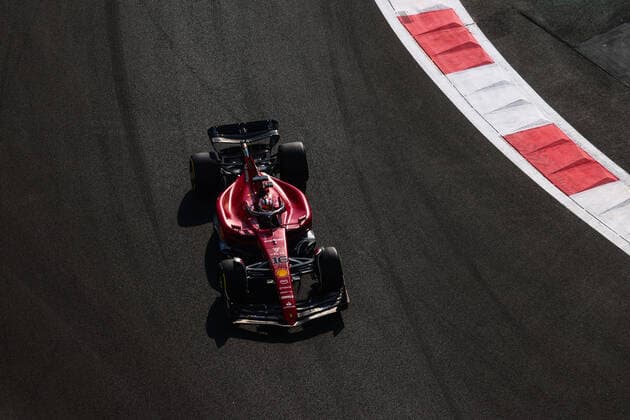 November 19, 2022, Abu Dhabi, United Arab Emirates: Charles Leclerc of Scuderia Ferrari during Practice 3 of Formula 1 Abu Dhabi Grand Prix at Yas Marina Circuit on November 19, 2022 in Abu Dhabi, United Arab Emirates. Abu Dhabi United Arab Emirates - ZUMAz156 0194545879st Copyright: xBeataxZawrzelx