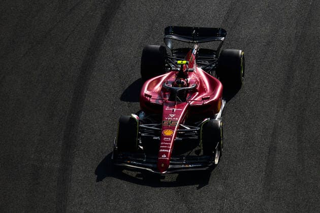 November 19, 2022, Abu Dhabi, United Arab Emirates: Carlos Sainz of Scuderia Ferrari during Practice 3 of Formula 1 Abu Dhabi Grand Prix at Yas Marina Circuit on November 19, 2022 in Abu Dhabi, United Arab Emirates. Abu Dhabi United Arab Emirates - ZUMAz156 0194545881st Copyright: xBeataxZawrzelx