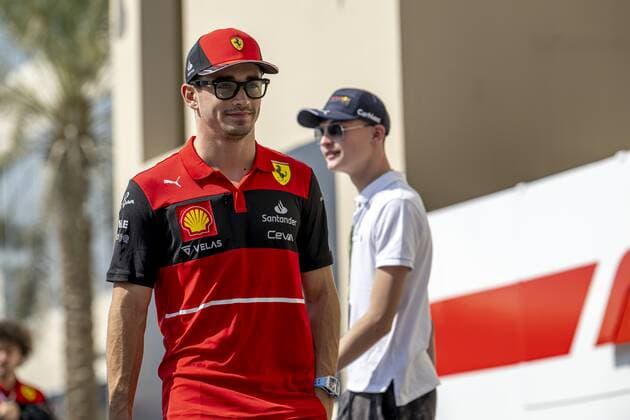 Abu Dhabi - 19-11-2022, Yas Marina, Charles Leclerc at the Formula 1 United Arab Emirates Grand Prix, Formula 1 United Arab Emirates Grand Prix Saturday  x19301906x Copyright: