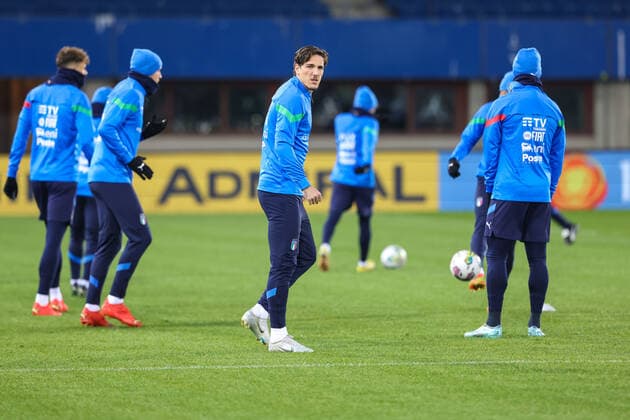 Football, Italy National Team, Training