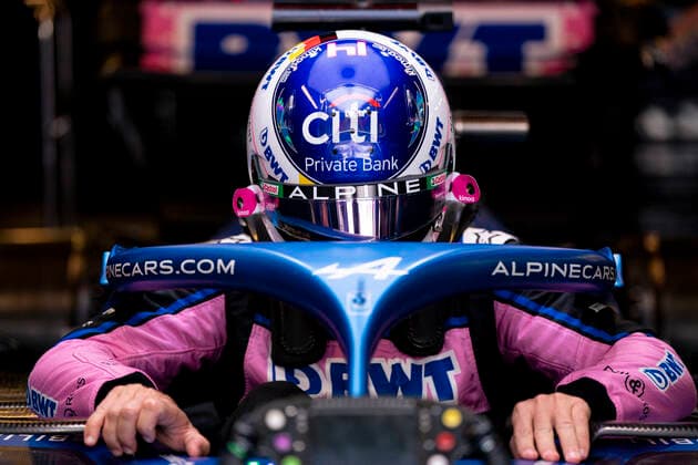 November 19, 2022, Abu Dhabi, United Arab Emirates: FERNANDO ALONSO of Spain and Alpine F1 Team during the final practice ahead of qualifying for the 2022 FIA Formula 1 Abu Dhabi Grand Prix at Yas Marina Circuit in Abu Dhabi, United Arab Emirates. Abu Dhabi United Arab Emirates - ZUMAg147 20221119_zap_g147_029 Copyright: xJamesxGasperottix