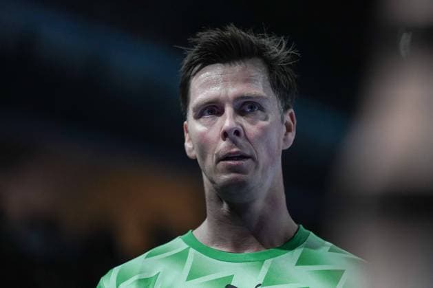Handball, Füchse Berlin, Hans Lindberg suffers hand injury, archive pictures