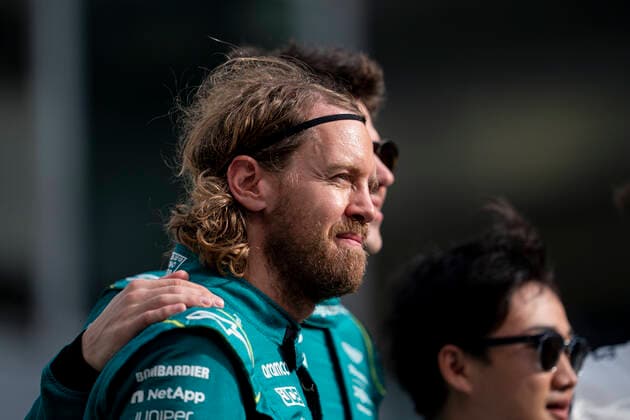 November 20, 2022, Abu Dhabi, United Arab Emirates: SEBASTIAN VETTEL of Germany and Aston Martin F1 Team is seen before the 2022 FIA Formula 1 Abu Dhabi Grand Prix at Yas Marina Circuit in Abu Dhabi, United Arab Emirates. Abu Dhabi United Arab Emirates - ZUMAg147 20221120_zap_g147_132 Copyright: xJamesxGasperottix