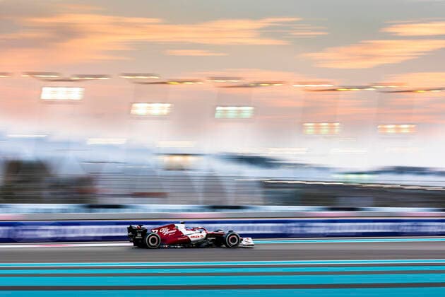 77 Valtteri Bottas FIN, Alfa Romeo F1 Team ORLEN , F1 Grand Prix of Abu Dhabi at Yas Marina Circuit on November 20, 2022 in Abu Dhabi, United Arab Emirates Photo by HOCH ZWEI Abu Dhabi United Arab Emirates