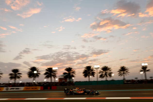 3 Daniel Ricciardo AUS, McLaren F1 Team , F1 Grand Prix of Abu Dhabi at Yas Marina Circuit on November 20, 2022 in Abu Dhabi, United Arab Emirates Photo by HOCH ZWEI Abu Dhabi United Arab Emirates