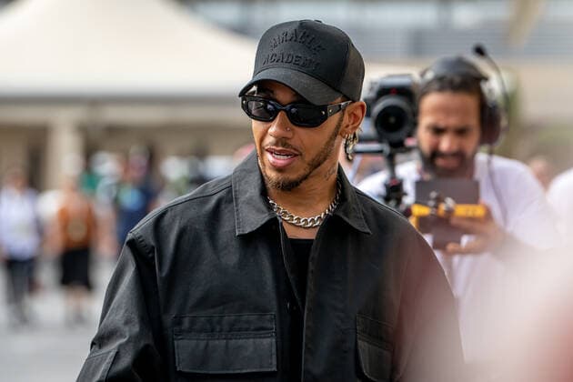 ABU DHABI, UNITED ARAB EMIRATES: Lewis Hamilton, racing for the Mercedes AMG team during the 2022 Formula 1 Abu Dhabi Grand Prix at the Yas Marina Circuit in Abu Dhabi, United Arab Emirates.