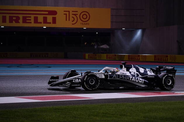 November 20, 2022, Yas Island-Abu Dhabi, Mezzolombardo, United Arab Emirates: French driver PIERRE GASLY ( Scuderia AlphaTauri) drives during the 2022 FIA Formula 1 Abu Dhabi Grand Prix at Yas Marina Circuit in Yas Island, Abu Dhabi. Verstappen wins. Yas Island-Abu Dhabi United Arab Emirates - ZUMAf150 20221120_zsp_f150_008 Copyright: xDaisyxFacinellix