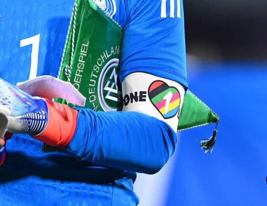 FOOTBALL World Cup 2022 PRE-ROUND GROUP E Germany Japan 21 11 2022 archive photo, goalkeeper Manuel Neuer Germany will not play with One Love armband at World Cup games for fear of FIFA sanctions