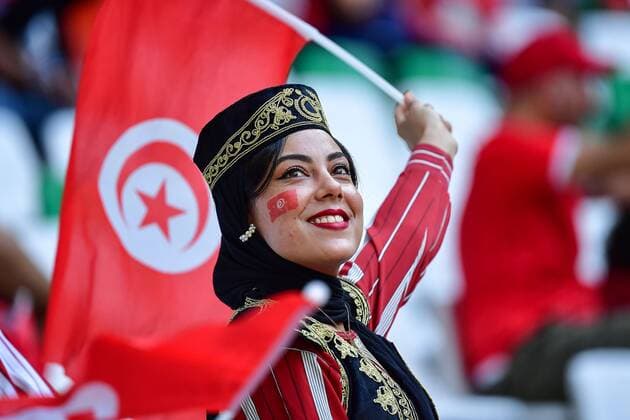 RECORD DATE NOT STATED FIFA World Cup, WM, Weltmeisterschaft, Fussball Qatar 2022 Denmark vs Tunisia Fans o Aficion during the game Denmark vs Tunisia, Corresponding to Group D of the FIFA World Cup Qatar 2022, at Education City Stadium, Al Rayyan, November 22, 2022. <br><br> Fans o Aficion durante el partido Dinamarca vs Tunez, correspondiente al Grupo D de la Copa Mundial de la FIFA Qatar 2022, en el Estadio Ciudad de la Educacion, Al Rayyan, 22 de noviembre de 2022. AL RAYYAN DOHA QATAR  Copyright: xIsaacxOrtizx 20221122_6081