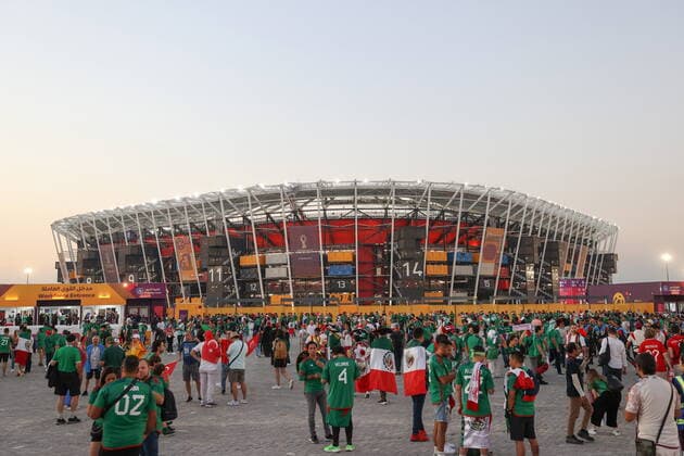 DOHA 22.11.2022 MISTRZOSTWA SWIATA W PILCE NOZNEJ 2022 GRUPA C MECZ: MEKSYK - POLSKA --- 2022 FIFA World Cup, WM, Weltmeisterschaft, Fussball GROUP C MATCH: MEXICO - POLAND STADION 947 STADIUM FOT. PIOTR KUCZA FOTOPYK NEWSPIX.PL --- Newspix.pl  221122PYK1006