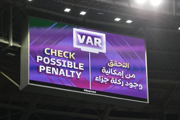DOHA video assistant referee VAR during the FIFA World Cup Qatar 2022 group C match between Mexico and Poland at 974 Stadium on November 22, 2022 in Doha, Qatar AP Dutch Height MAURICE OF STONE FIFA World Cup Qatar 2022 2022 xVIxANPxSportx xMauricexvanxSteenxWKxIVx 458211457 originalFilename: 458211457.jpg