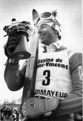 Courmayeur 1983-12-14 Ingemar Stenmark - glad igen efter segern i Courmayeur. Courmayeur Italien x57x *** Courmayeur 1983 12 14 Ingemar Stenmark happy again after victory in Courmayeur Courmayeur Italy x57x  Copyright: xErichxStering DN TTx INGEMAR STENMARK