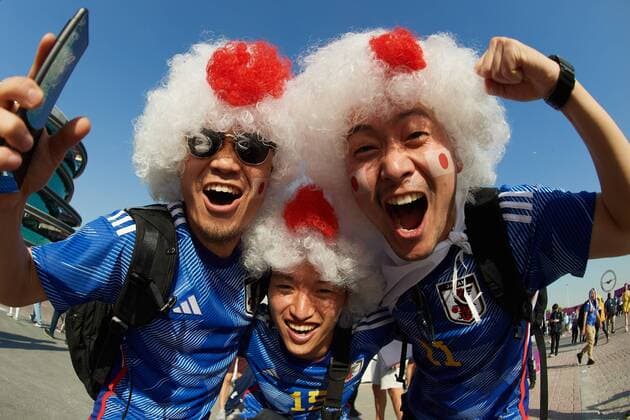 RECORD DATE NOT STATED FIFA World Cup, WM, Weltmeisterschaft, Fussball Qatar 2022 Germany vs Japan Fans o Aficion during the game Germany vs Japan, Corresponding to Group E of the FIFA World Cup Qatar 2022, at Khalifa International Stadium, Al Rayyan, Doha, November 23, 2022. <br><br> Fans o Aficion durante el partido Alemania vs Japon, correspondiente al Grupo E de la Copa Mundial de la FIFA Qatar 2022, en el Estadio Internacional Khalifa, Al Rayyan, Doha, 23 de noviembre de 2022. AL RAYYAN DOHA QATAR  Copyright: xJorgexMartinezx 20221123_7363