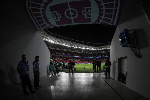 23rd November 2022; Ahmed bin Ali Stadium, Al Rayyan, Qatar; FIFA World Cup, WM, Weltmeisterschaft, Fussball Football, Belgium versus Canada; General view inside of the Ahmed bin Ali Stadium  ActionPlus12452070 JohnxPatrickxFletcher