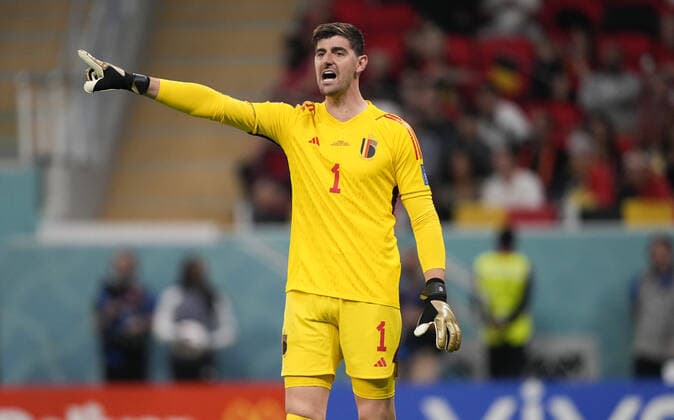 Mandatory Credit: Photo by Dave Shopland Shutterstock (13626494t) Goalkeeper Thibaut Courtois of Belgium Belgium v Canada, FIFA World Cup, WM, Weltmeisterschaft, Fussball 2022, Group F, Football, Ahmad Bin Ali Stadium, Ar-Rayyan, Qatar - 23 Nov 2022 Editorial Use Only Belgium v Canada, FIFA World Cup 2022, Group F, Football, Ahmad Bin Ali Stadium, Ar-Rayyan, Qatar - 23 Nov 2022 Editorial Use Only Copyright: xDavexShopland Shutterstockx 13626494t