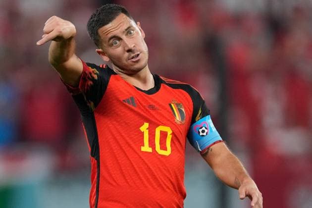 AR-RAYYAN, 23-11-2022 Ahmad Bin Ali Stadium, World Cup 2022 in Qatar game between Belgium and Canada, Belgium player Eden Hazard during the match Belgium - Canada  x19314229x Copyright: